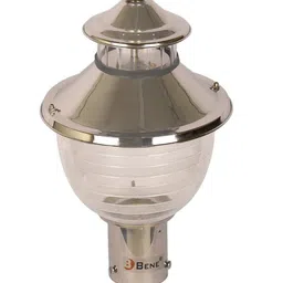 BENE Lisbon Grey Metal Abstract Shaped Self-Assembly Outdoor Lamp-12