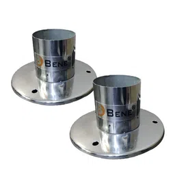 BENE 2 Pieces Grey Round Outdoor Lamps-19
