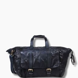 ART N VINTAGE Unisex Water-Resistant Large Weekender Leather Duffel Bag-image-89