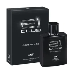 CFS Unisex Club Code Black Long Lasting Perfume 100ml-image-53