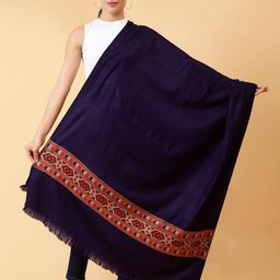 Moda Chales Tribal Woven Design Fringed Shawl-image-12