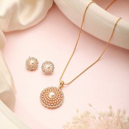 Saraf RS Jewellery Stone-Studded Jewellery Set-image-55
