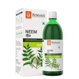 Krishna's Herbal & Ayurveda Neem Juice For Blood Purifier & Enhance Skin Health - 1L-45