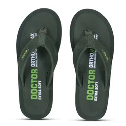 DOCTOR EXTRA SOFT Men Non-Allergenic Sweat Wicking Anti-Skid Thong Flip-Flops-84