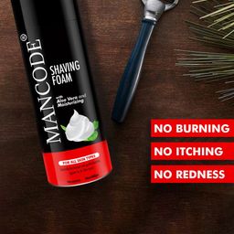MANCODE Shaving Foam With Aloevera & Moisturizing - 500ml-36