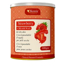 KURAIY Strawberry Cream Wax For Dry Skin Smooth Hair Removal - 800g-55