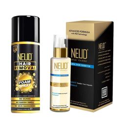 NEUD Hair Removal Foam Spray - 200ml & Natural Hair Inhibitor - 80g-21