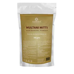SAMISHA Multani Mitti Painless Hair Removal Powder - 100g-44