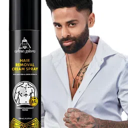 URBANGABRU Painless Hair Removal Cream Spray With Aloe Vera - 130ml-28