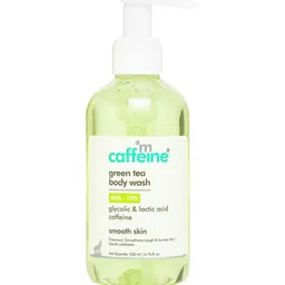MCaffeine Green Tea & 10% AHA Body Wash for Rough & Bumpy Skin - 200 ml-57