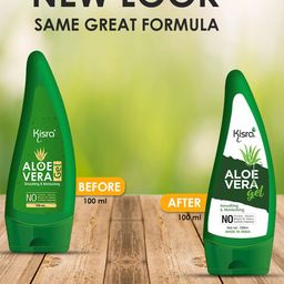 KISRA Pack of 4 Aloe Vera Nourishing Skin Gel 100 ml Each-20