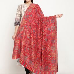 La Vastraa Women Woven-Design Woolen Shawl-image-27