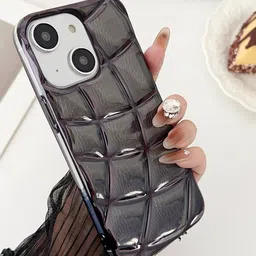 Luxury Kase Solid Printed iPhone 15 Back Case Mobile Accessories-15