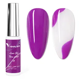 VENALISA Soak Off UV & LED Nail Art Liner Gel Nail Polish 8 ml - Neon Violet 19-image-85