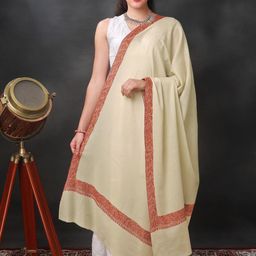 Exotic India Women Woollen Shawl-image-73