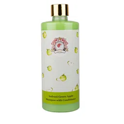 Indrani Cosmetics Cruelty-Free Green Apple Shampoo with Conditioner - 500 ml-85