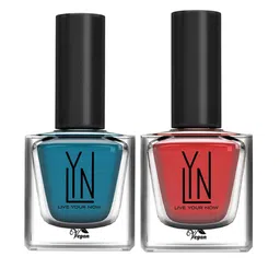 LYN LIVE YOUR NOW Set Of 2 Lacquer Coral of The Story & Genie in A Bottle Nail Polish 16ml-image-99