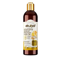Atulya Keratin & Wheat Protein Hair Oil To Improve Hair Texture - 200 ml-76