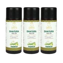 7 DAYS Feel Of Nature Set of 3 Dhatura Hair Oil with Neem & Brahmi - 100 ml each-49