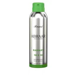 Rasasi Abraar Radiant Long Lasting Deodorant Body Spray - 200ml-46