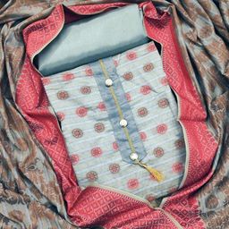 KALINI Unstitched Dress Material-image-22