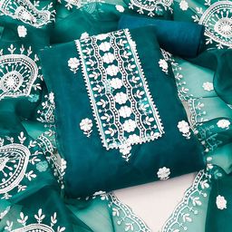SHADOW & SAINING Embroidered Unstitched Dress Material-image-27