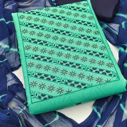 SHADOW & SAINING Ethnic Motifs Embroidered Sequinned Detail Unstitched Dress Material-image-85