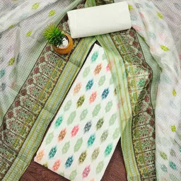 MANVAA Ethnic Motifs Printed Unstitched Dress Material-image-37