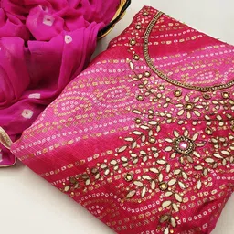 KALINI Embroidered Unstitched Dress Material-picture-41