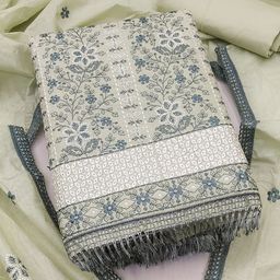 SHADOW & SAINING Embroidered Unstitched Dress Material-image-36