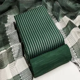 Lilots Striped Woven Design Unstitched Dress Material-picture-4