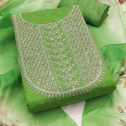 HMP Fashion Embroidered Unstitched Dress Material-image-67