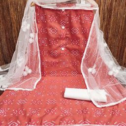 MANVAA Bandhani Printed Unstitched Dress Material-image-82