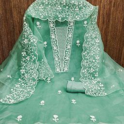 MANVAA Floral Embroidered Unstitched Dress Material-image-74