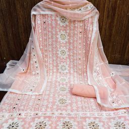 KALINI Embroidered Unstitched Dress Material-image-21
