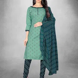 MANVAA Geometric Printed Unstitched Dress Material-image-91