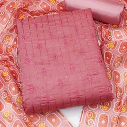 MANVAA Floral Embroidered Sequinned Unstitched Dress Material-image-50