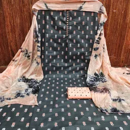 Panzora Floral Printed Unstitched Dress Material-image-90