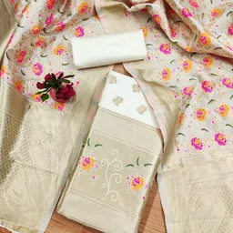 LeeliPeeri Designer Unstitched Dress Material-image-27