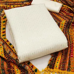 KALINI Embroidered Unstitched Dress Material-image-89