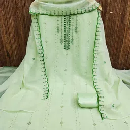 KALINI Embroidered Unstitched Dress Material-image-90