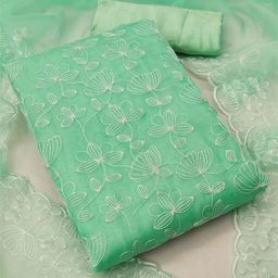 MANVAA Floral Embroidered Unstitched Dress Material-picture-45