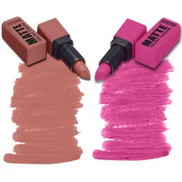 FORFOR Set Of 2 Intense Matte Lipstick 3.5ml-28