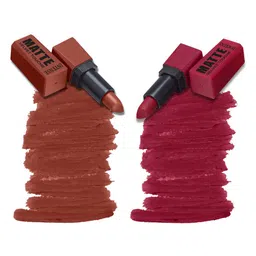 FORFOR Set Of 2 Intense Matte Lipstick 3.5ml-27
