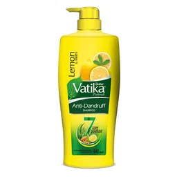 Dabur Vatika Lemon Anti-Dandruff Shampoo with Lemon & Methi  - 640ml image 1