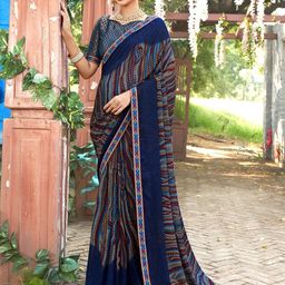 Anouk Abstract Printed Saree-2