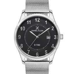 Daniel Klein D-Two Men Black Dial & Silver Toned Straps Analogue Watch DK 1 13309-3_OR-picture-35