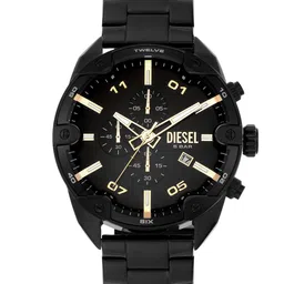 DIESEL Men Dial & Stainless Steel Bracelet Style Straps Analogue Watch DZ4644-38
