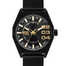 DIESEL Men Dial & Stainless Steel Bracelet Style Straps Analogue Watch DZ2194-image-35