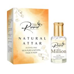 THE RUPAWAT Perfumery House Million Natural & Alcohol-Free Attar - 12 ml-image-82